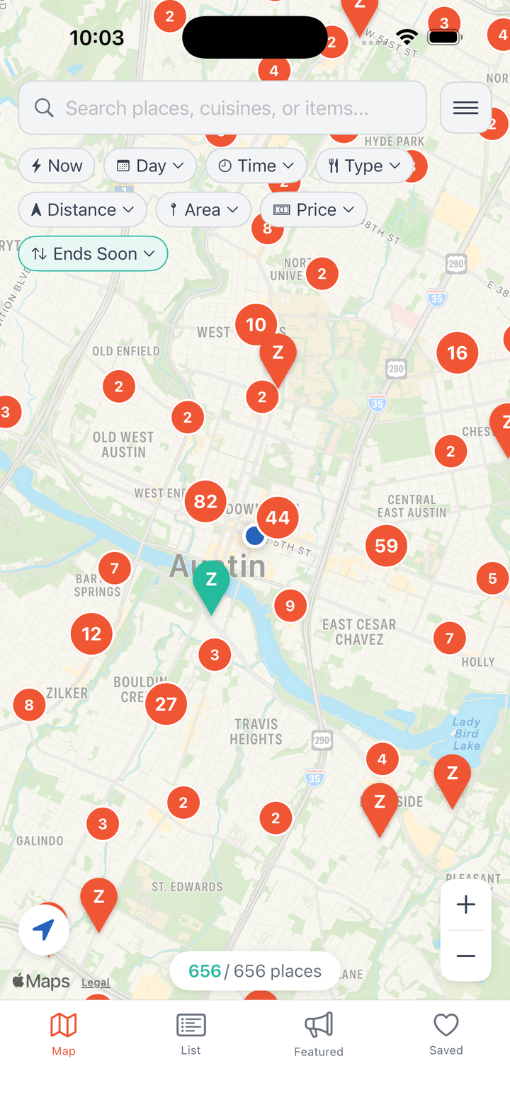 Zappy map view
